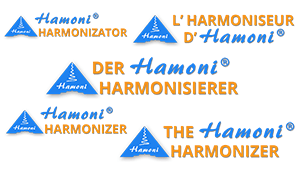 Logo Hamoni® Harmonisierer verschiedenen Sprachen